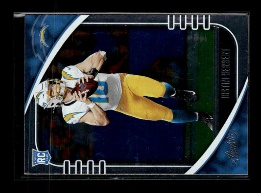 2020 Panini Absolute Justin Herbert #167 Red Los Angeles Chargers