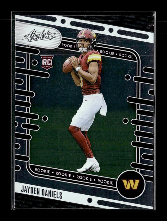 2024 Panini Absolute Jayden Daniels #102 #/350 Washington Commanders