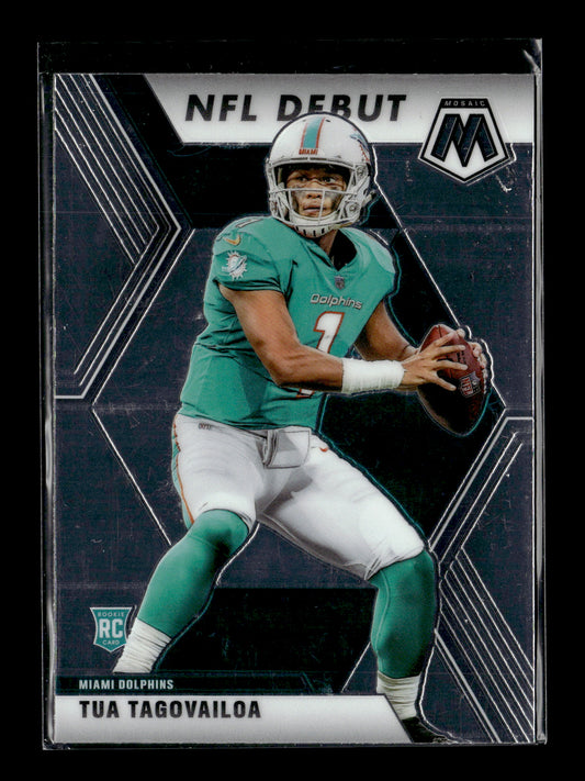 2020 Panini Mosaic Tua Tagovailoa #262 Miami Dolphins