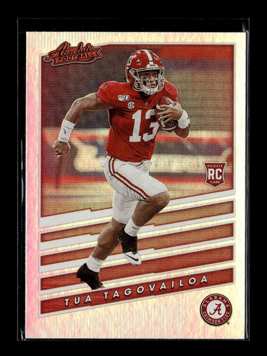 2020 Panini Chronicles Draft Picks Tua Tagovailoa #3 Absolute Rookies Spectrum Alabama Crimson Tide