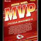 2020 Donruss Patrick Mahomes II #MVP-PM Super Bowl MVP Kansas City Chiefs