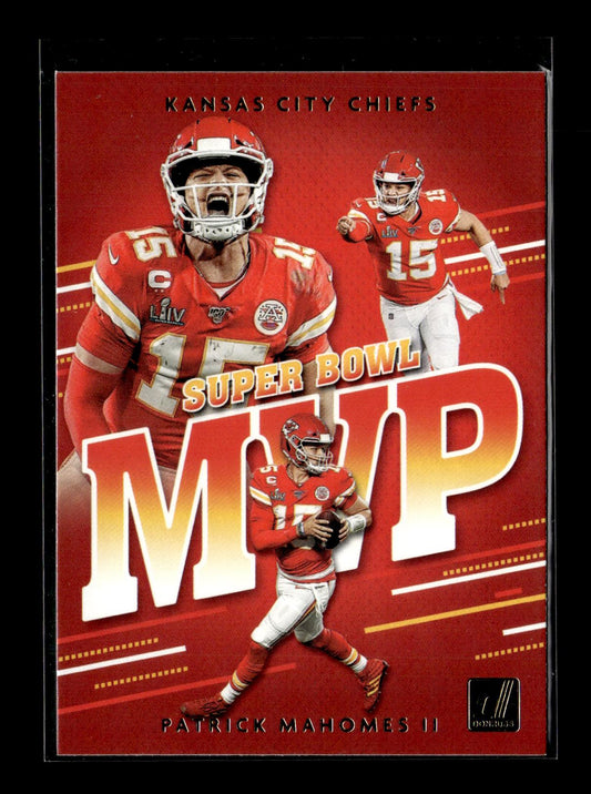 2020 Donruss Patrick Mahomes II #MVP-PM Super Bowl MVP Kansas City Chiefs