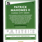 2020 Donruss Patrick Mahomes II #1 Kansas City Chiefs