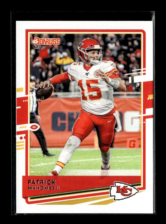2020 Donruss Patrick Mahomes II #1 Kansas City Chiefs
