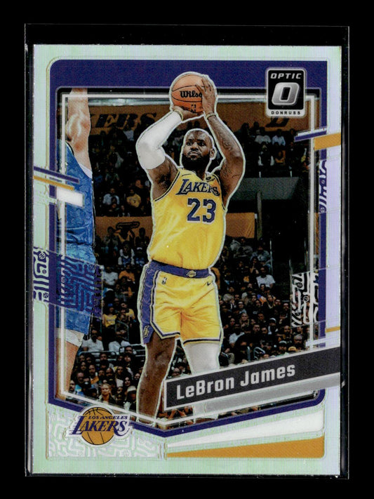 2023-24 Donruss Optic LeBron James #65 Holo Los Angeles Lakers