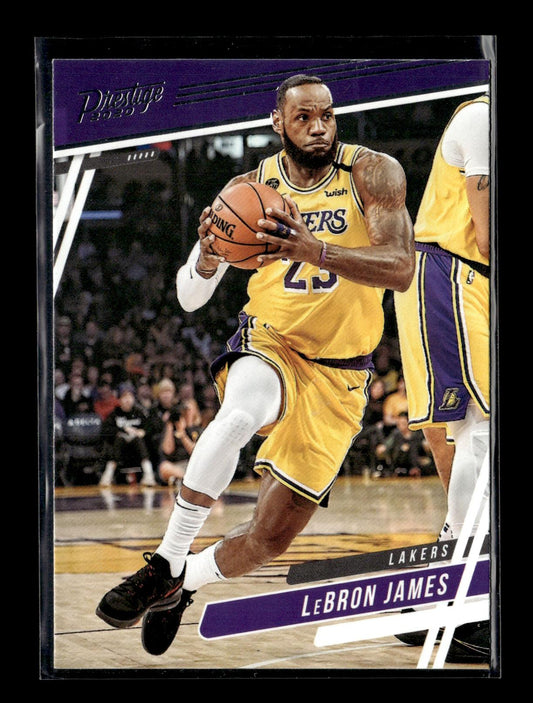 2019-20 Panini Chronicles LeBron James #75 Blue #/99 Los Angeles Lakers