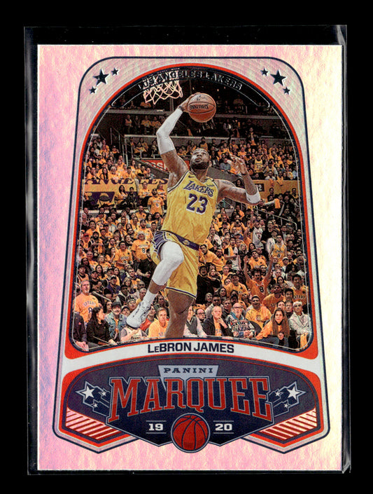 2019-20 Panini Chronicles LeBron James #245 Platinum #/1 Los Angeles Lakers
