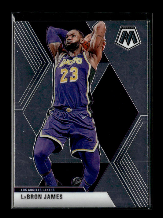 2019-20 Panini Mosaic LeBron James #8 Los Angeles Lakers