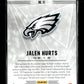 2020 Panini Illusions Jalen Hurts #11 Philadelphia Eagles