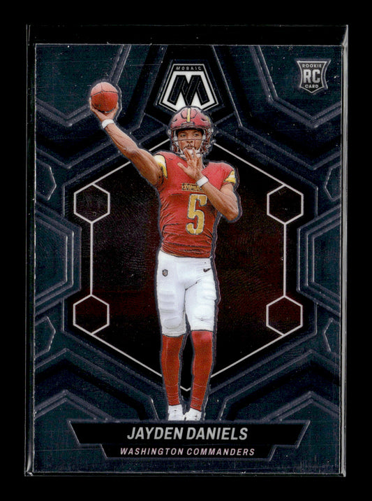 2024 Panini Mosaic Jayden Daniels #302 Washington Commanders