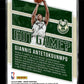 2019-20 Panini Mosaic Giannis Antetokounmpo #25 Got Game? Green Milwaukee Bucks