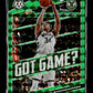 2019-20 Panini Mosaic Giannis Antetokounmpo #25 Got Game? Green Milwaukee Bucks