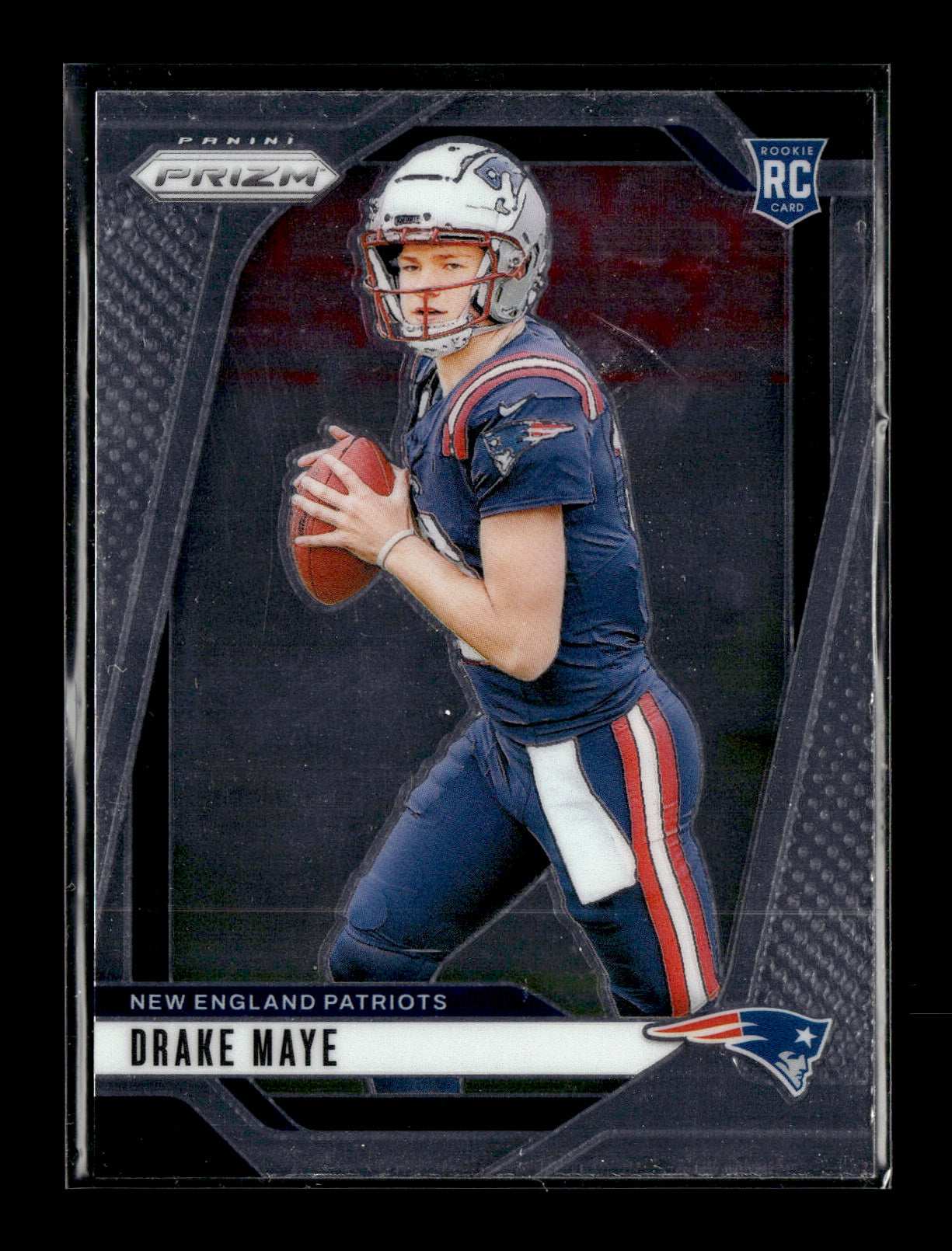 2024 Panini Prizm Drake Maye #329 New England Patriots