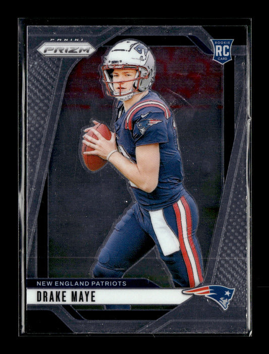 2024 Panini Prizm Drake Maye #329 New England Patriots