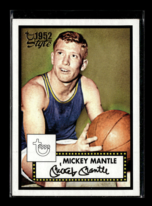 2005-06 Topps 1952 Style Mickey Mantle #7 New York Yankees