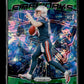 2024 Panini Prizm Drake Maye #22 Fireworks Green Ice Prizm New England Patriots
