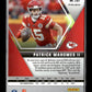 2020 Panini Mosaic Patrick Mahomes II #297 Prizm Green Kansas City Chiefs