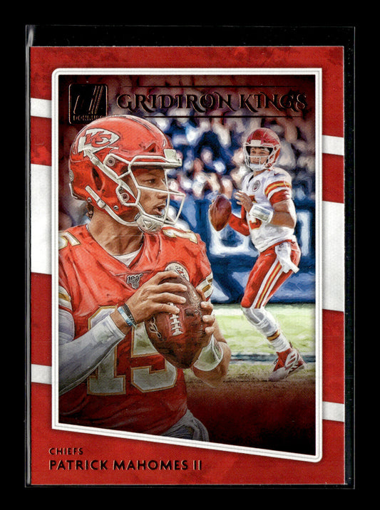 2020 Donruss Patrick Mahomes II #GK-PM Gridiron Kings Kansas City Chiefs