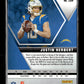 2020 Panini Mosaic Justin Herbert #204 Los Angeles Chargers