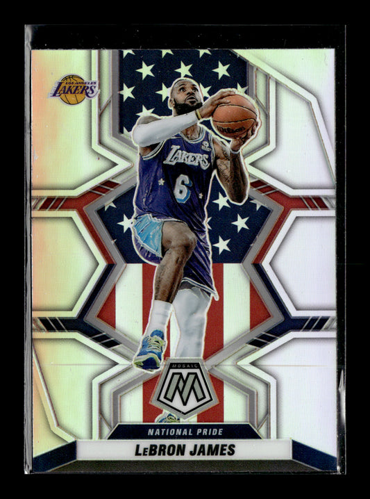 2021-22 Panini Mosaic LeBron James #246 Silver Los Angeles Lakers