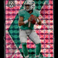 2020 Panini Mosaic Tua Tagovailoa #203 Prizm Camo Pink Miami Dolphins