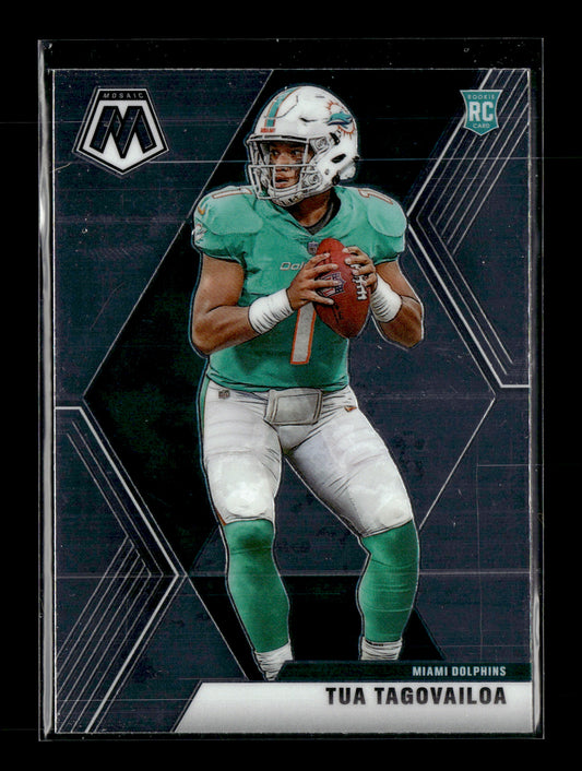 2020 Panini Mosaic Tua Tagovailoa #203 Miami Dolphins