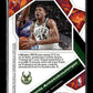 2019-20 Panini Mosaic Giannis Antetokounmpo #12 Will to Win Mosaic Green
