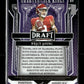 2023 Leaf Draft Bryce Young #89 Red Alabama Crimson Tide