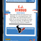 2023 Donruss Optic C.J. Stroud #244 Houston Texans
