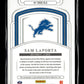 2024 Panini National Treasures Sam LaPorta #SIGS-SLA Signatures #/99 Detroit Lions