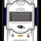 2023 Panini National Treasures Keaton Mitchell #110 Holo Silver #/25 Baltimore Ravens