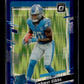 2023 Donruss Optic Jahmyr Gibbs #236 Purple Shock Detroit Lions