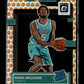 2022-23 Donruss Optic Mark Williams #245 Basketball Charlotte Hornets