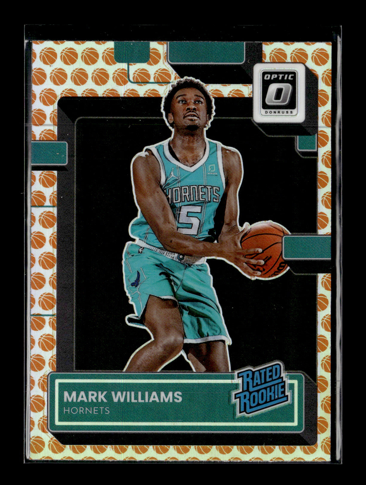 2022-23 Donruss Optic Mark Williams #245 Basketball Charlotte Hornets