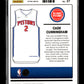 2021-22 Panini Contenders Optic Cade Cunningham #27 Uniformity Red Cracked Ice Detroit Pistons