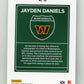 2024 Donruss Jayden Daniels #16 Downtown Washington Commanders