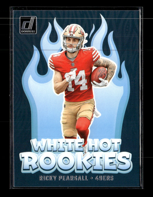 2024 Donruss Ricky Pearsall #WH3 White Hot Rookies San Francisco 49ers