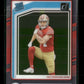 2024 Clearly Donruss Ricky Pearsall #65 San Francisco 49ers