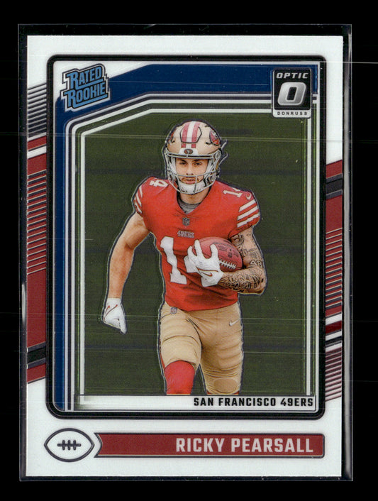 2024 Donruss Optic Ricky Pearsall #284 San Francisco 49ers