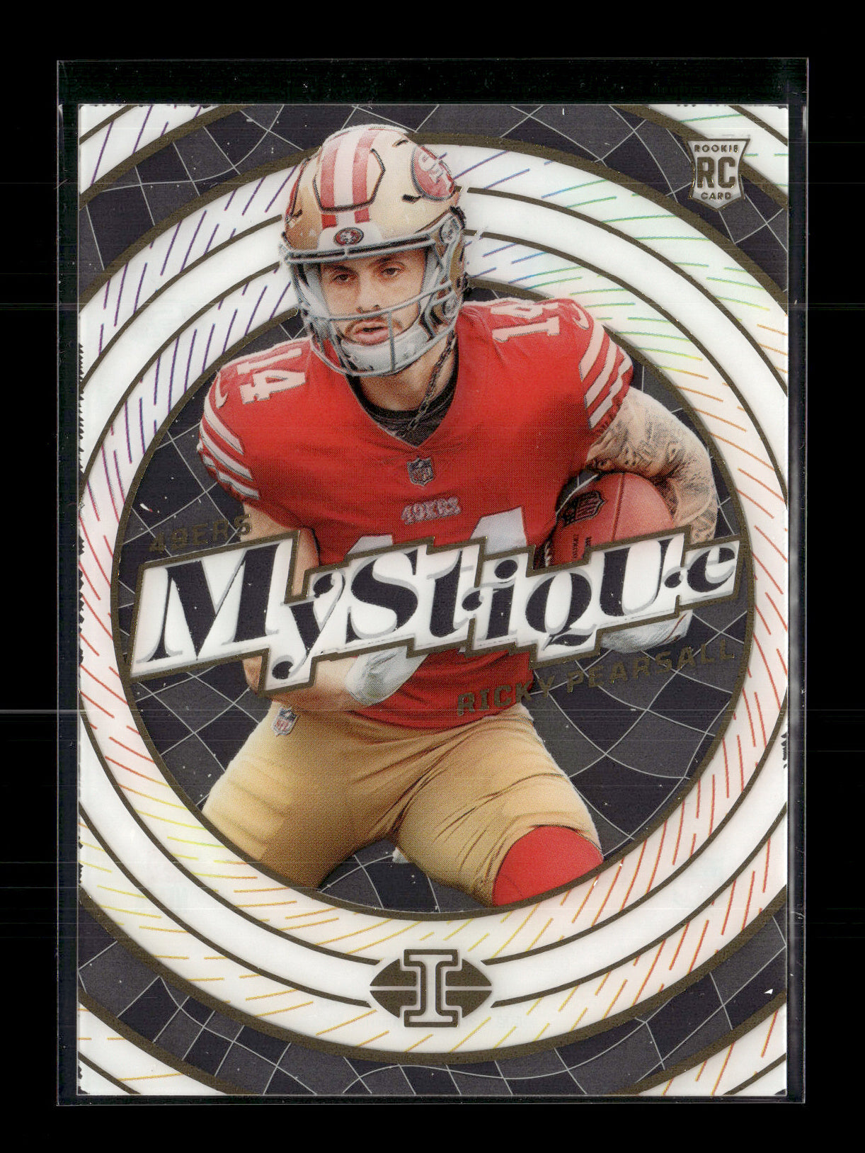 2024 Panini Illusions Ricky Pearsall #14 Mystique San Francisco 49ers