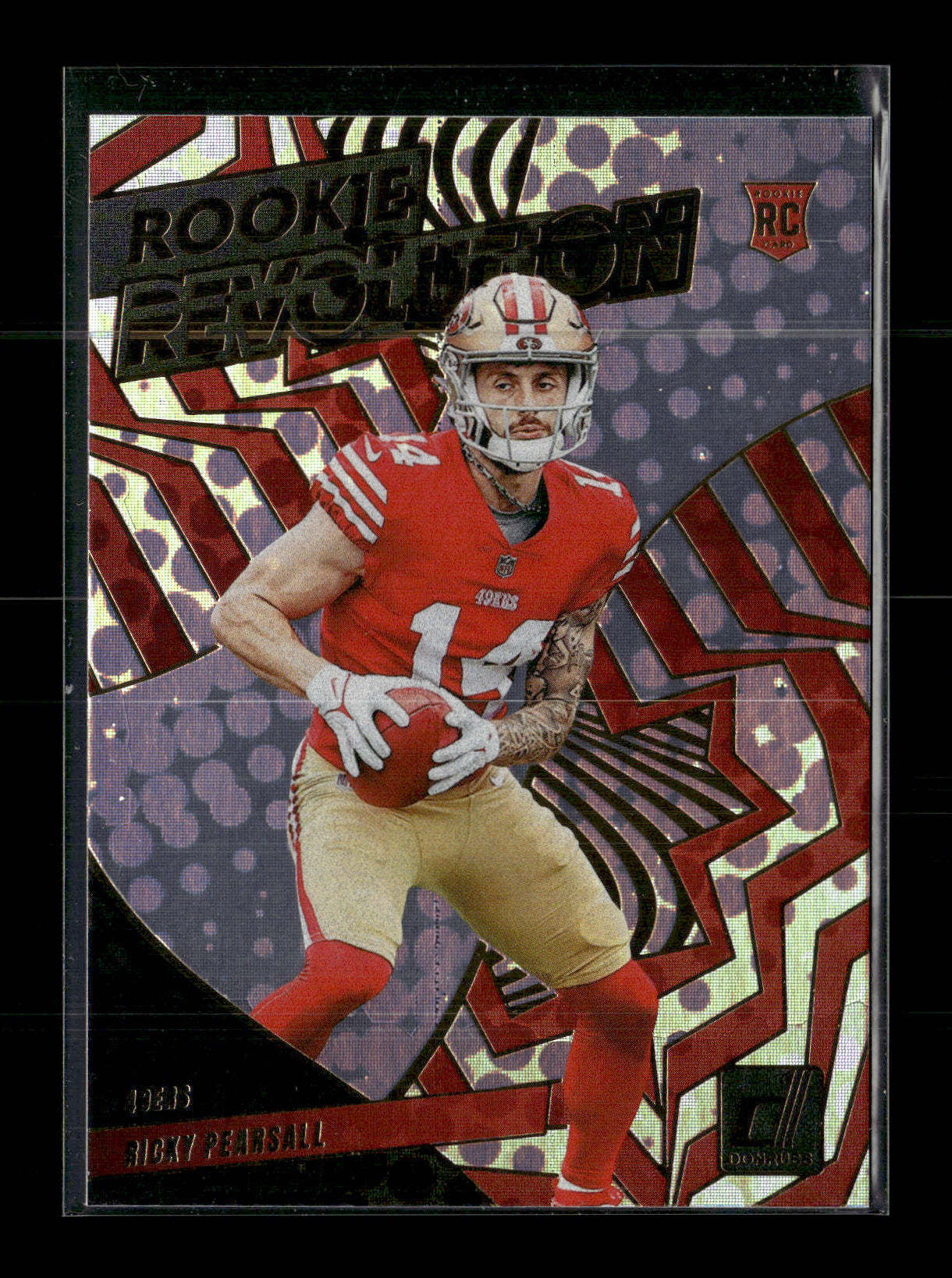 2024 Donruss Ricky Pearsall #11 Rookie Revolution San Francisco 49ers