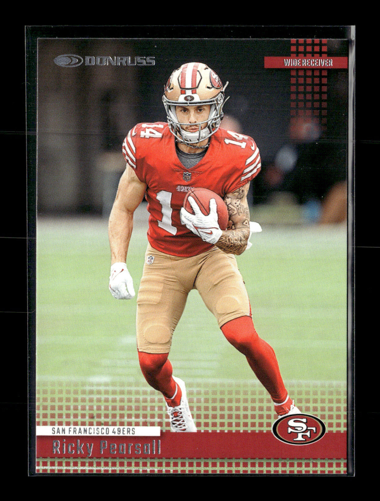 2024 Donruss Ricky Pearsall #33 Retro 2004 San Francisco 49ers