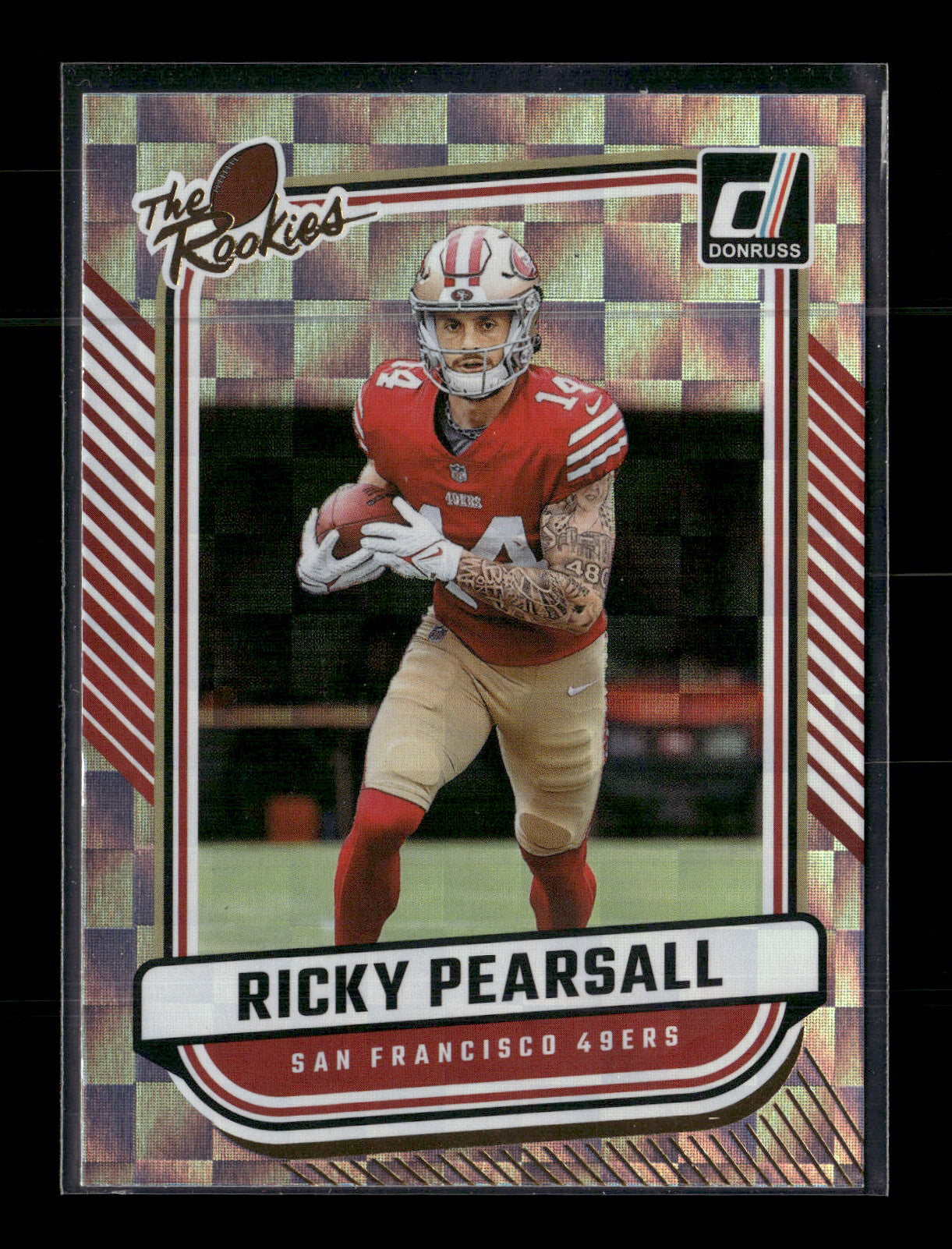 2024 Donruss Ricky Pearsall #TR-16 The Rookies San Francisco 49ers