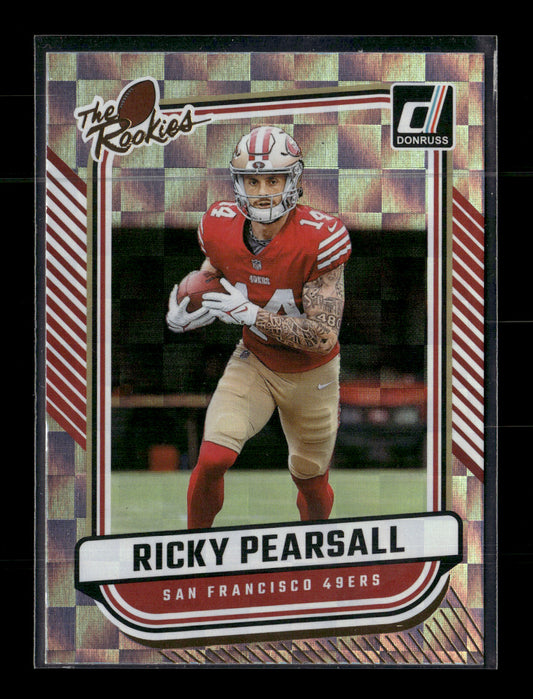 2024 Donruss Ricky Pearsall #TR-16 The Rookies San Francisco 49ers