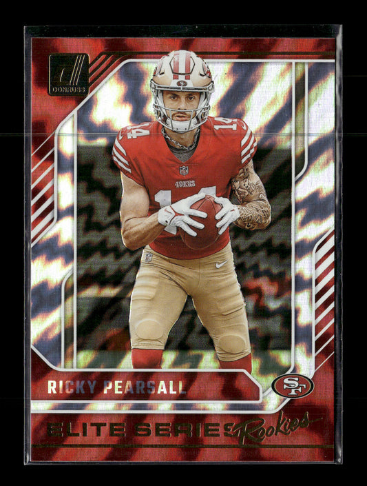 2024 Donruss Ricky Pearsall #22 The Elite Series Rookies San Francisco 49ers