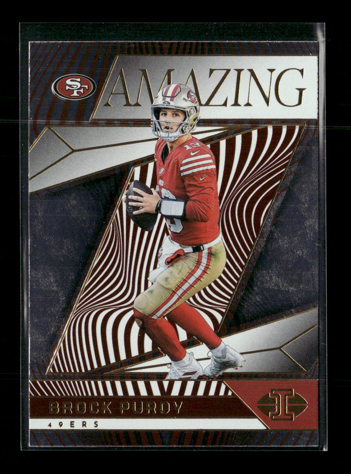 2024 Panini Illusions Brock Purdy #12 Amazing San Francisco 49ers