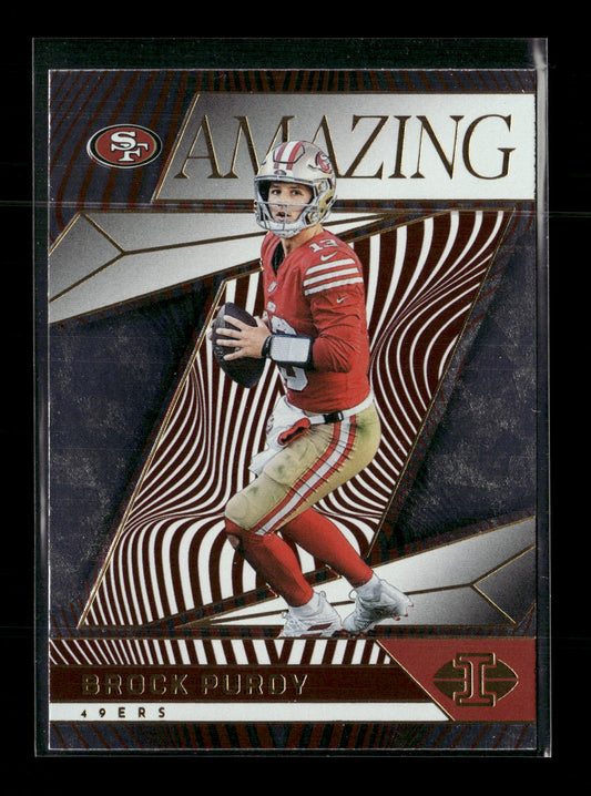 2024 Panini Illusions Brock Purdy #12 Amazing San Francisco 49ers