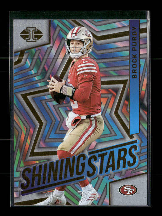2024 Panini Illusions Brock Purdy #18 Shining Stars San Francisco 49ers