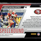 2024 Donruss Elite Christian McCaffrey #12 Spellbound Green San Francisco 49ers