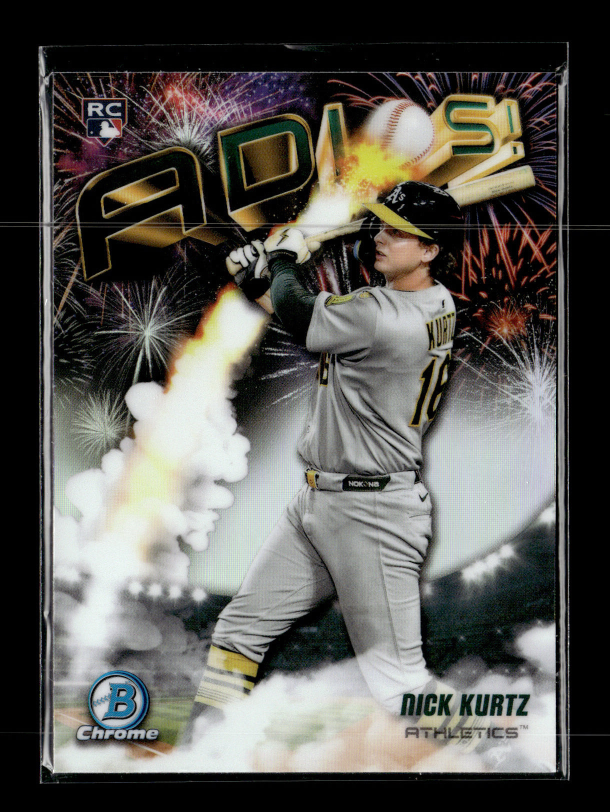 2025 Bowman Chrome Nick Kurtz #AD-23 Adios Athletics